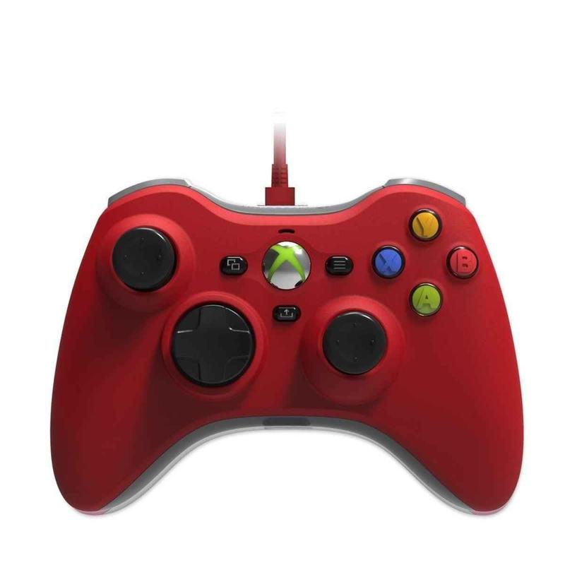 Controlador Hyperkin Xenon Wired Red Xbox 360 Replica Xbox Series